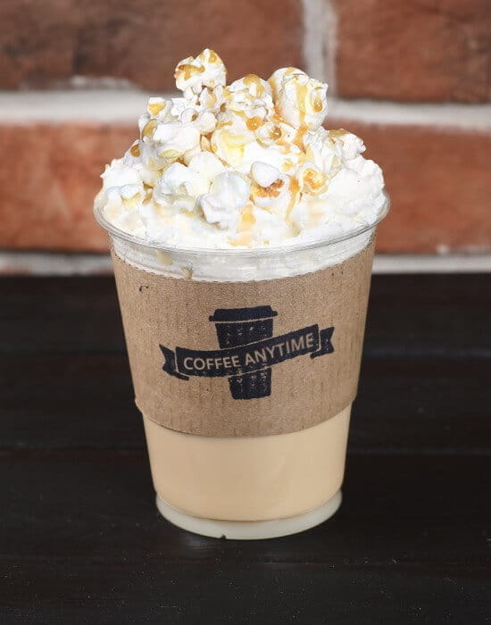 Coffee Anytime: Раф карамельный попкорн