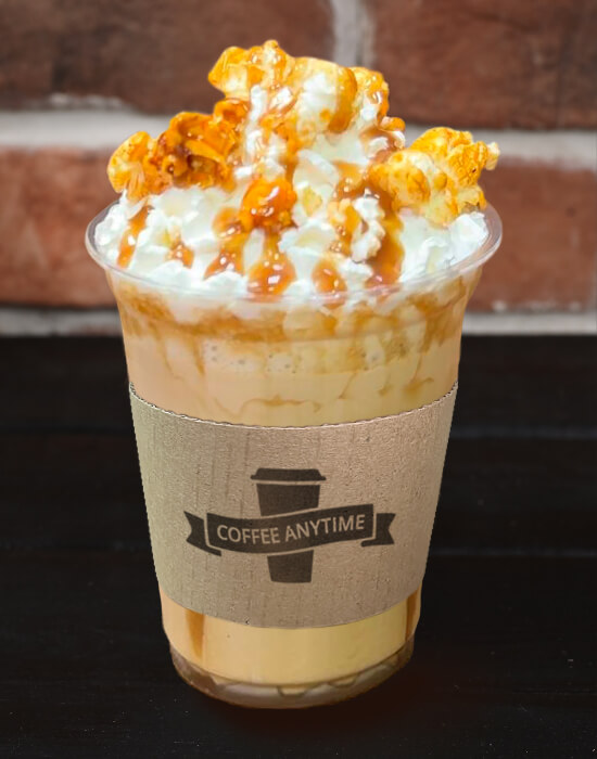 Coffee Anytime: Раф карамельный попкорн