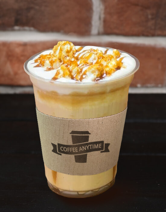 Coffee Anytime: Раф карамельный попкорн